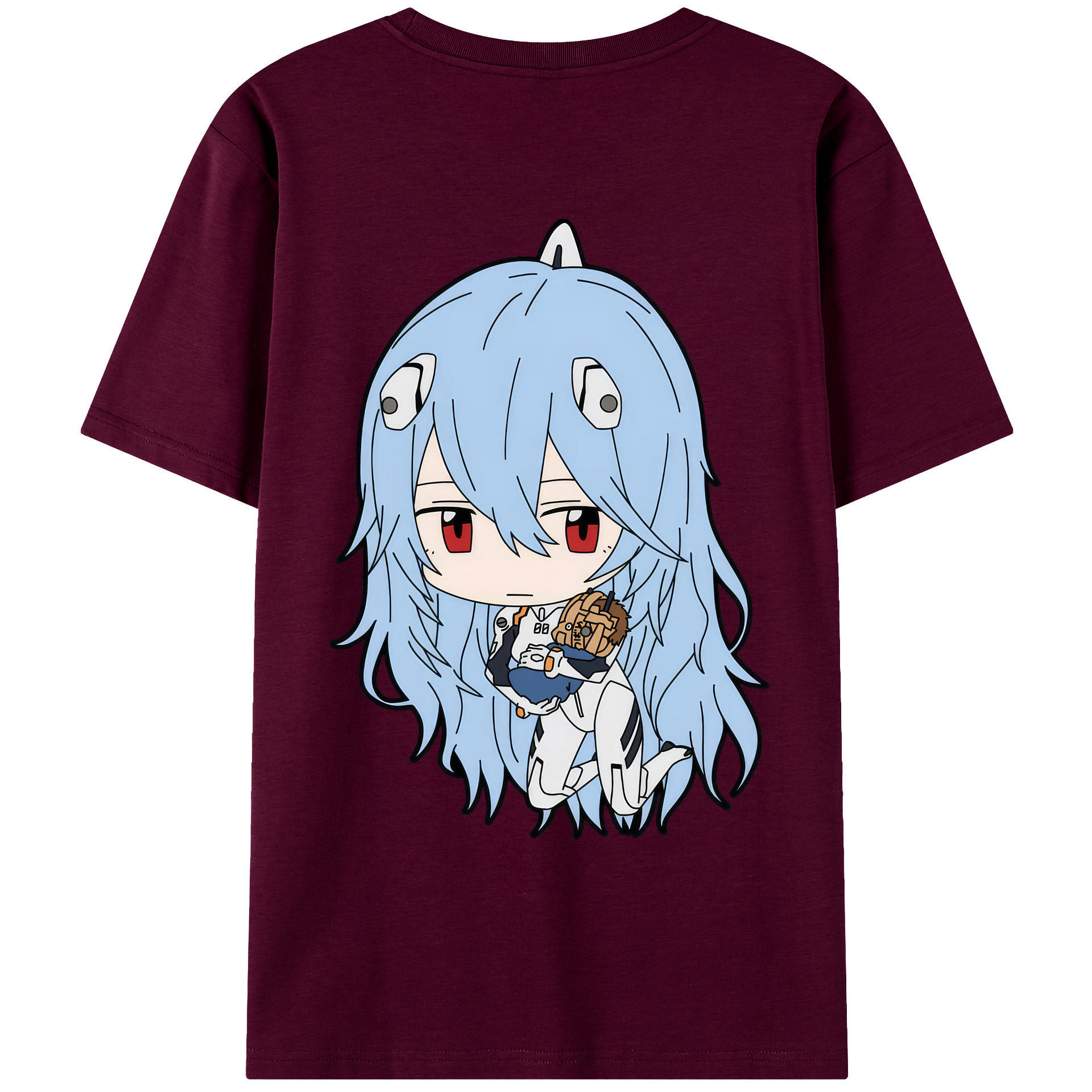 （画像用） EVA 新世紀エヴァンゲリオン レディース半袖Tシャツ(バックプリント)